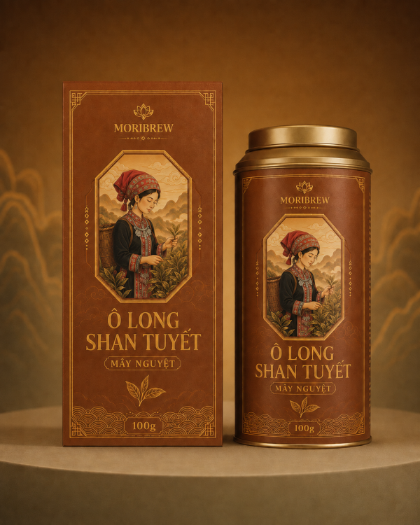 Ô Long Shan Tuyết – Mây Nguyệt Set Quà Mây & Lửa