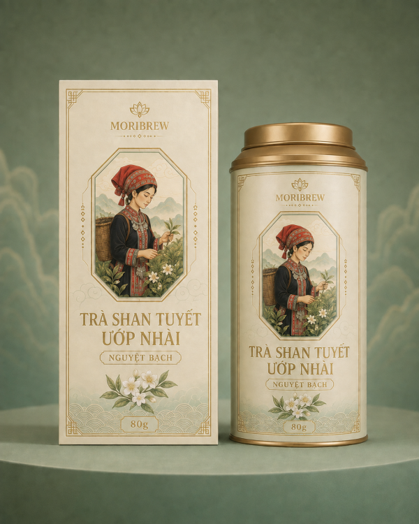 Trà Shan Tuyết Ướp Nhài – Nguyệt Bạch Trà Shan Tuyết Ướp Nhài – Nguyệt Bạch