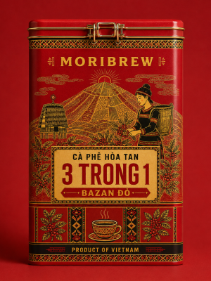 Cà Phê Hòa Tan 3 Trong 1 – Bazan Đỏ