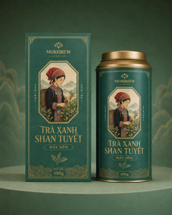 Trà Xanh Shan Tuyết Cổ Thụ – Mây Sớm Trà Xanh Shan Tuyết Cổ Thụ – Mây Sớm